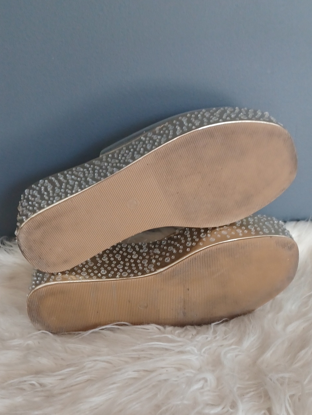 Pazzle Rhinestone Wedge Platforms - Picture 8 of 14